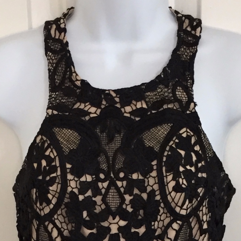 Lovers + Friends Black Lace Mini Dress - Picture 2 of 5